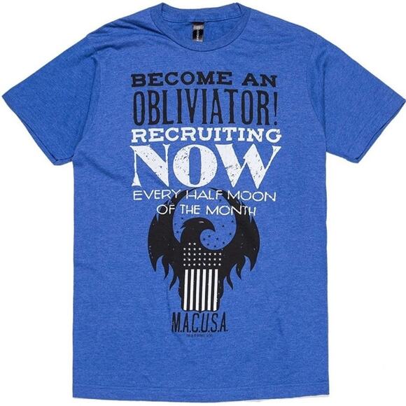 Loot Crate Other - Loot Crate Fantastic Beasts Become An Obliviator Recruiting Now T Shirt Medium